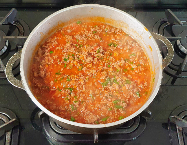 Molho de Carne Moída – Super Sabores.