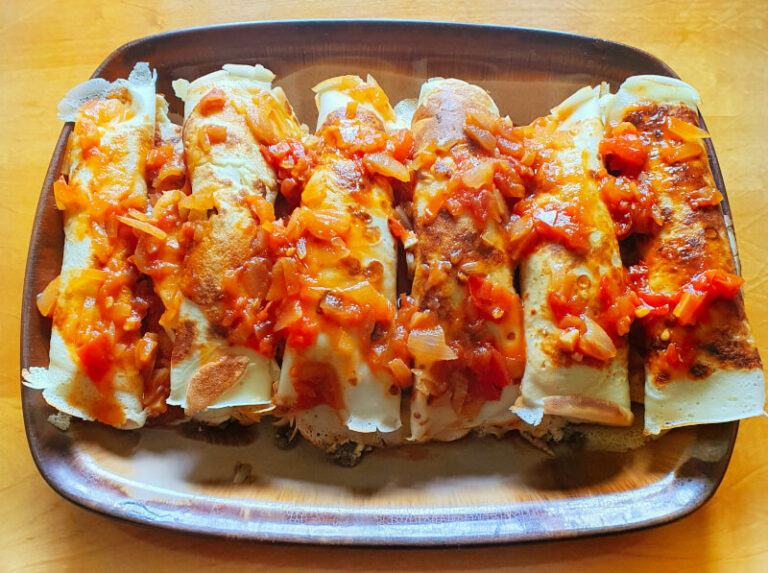 Panqueca de Carne Moída – Super Sabores.